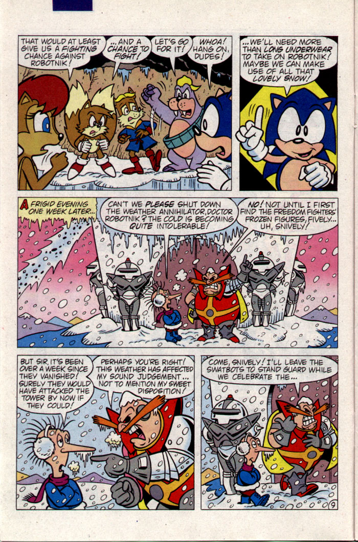 Sonic - Archie Adventure Series September 1995 Page 9